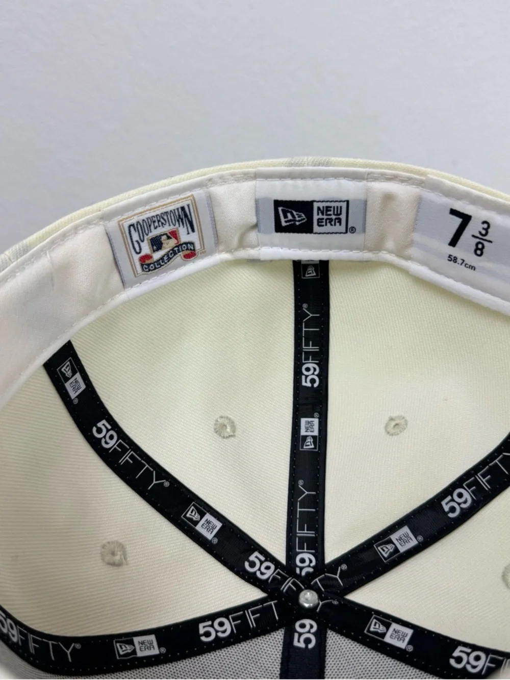 Dodgers fitted cap 7 3/8 - Picture 11 of 11